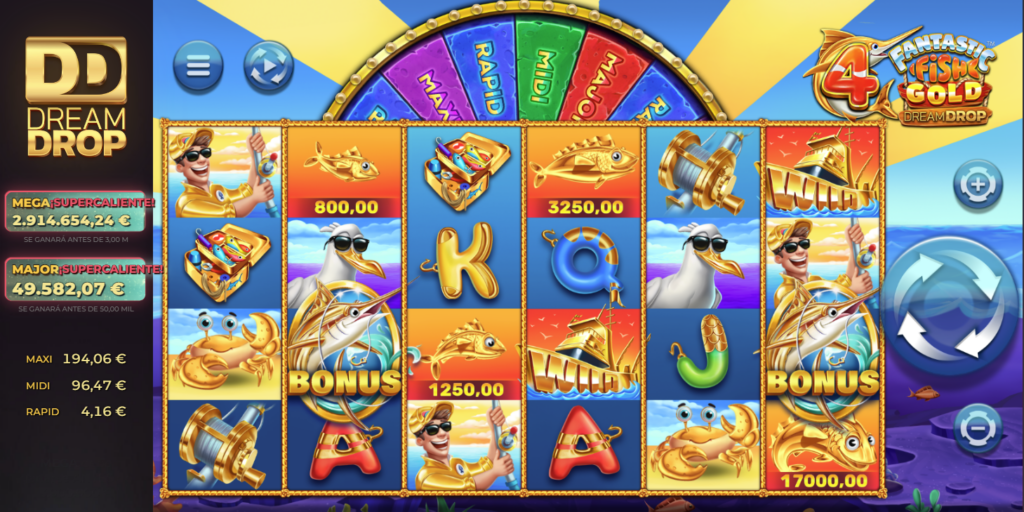 4 Fantastic Fish Gold